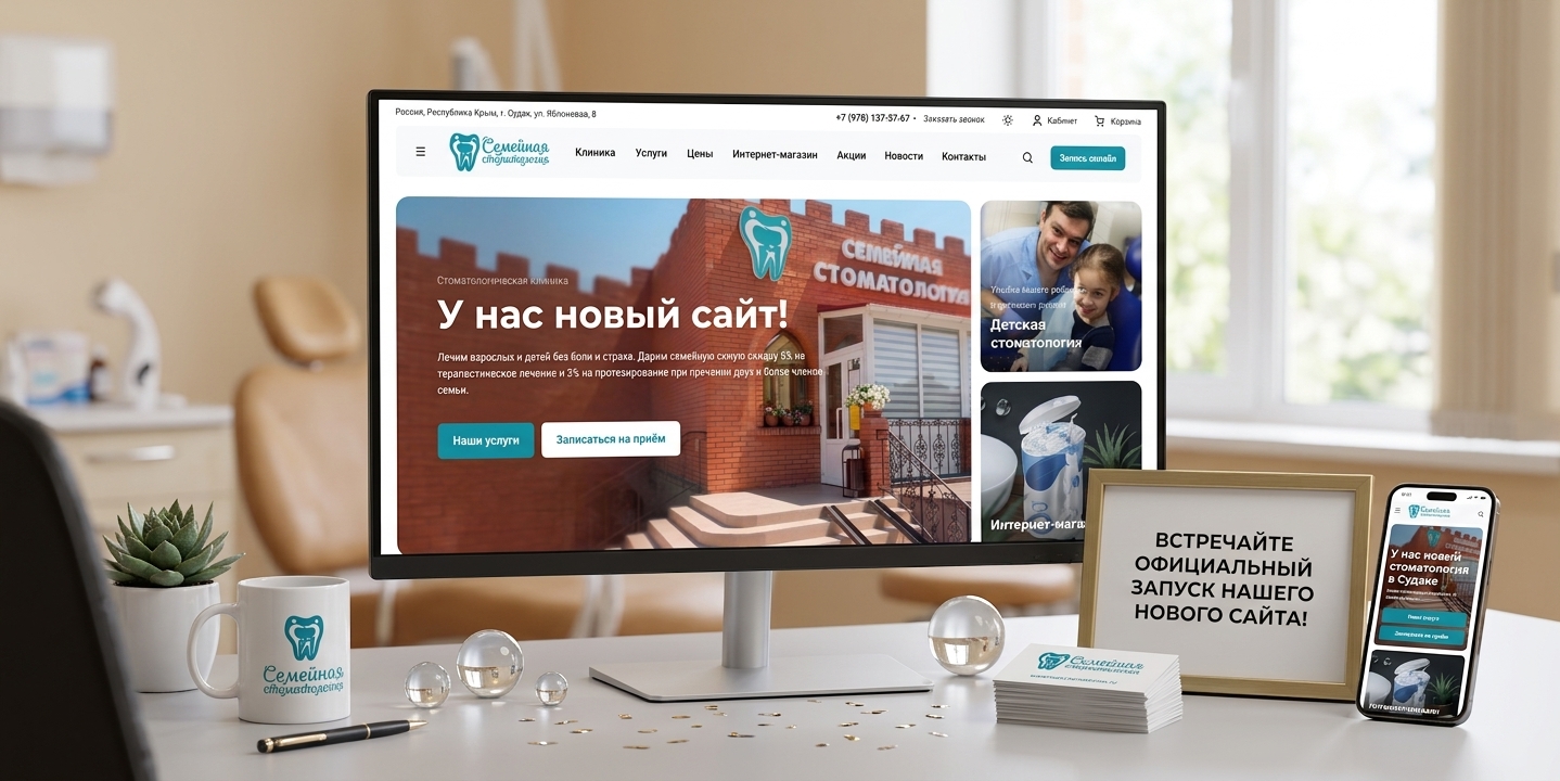 У нас новый сайт!