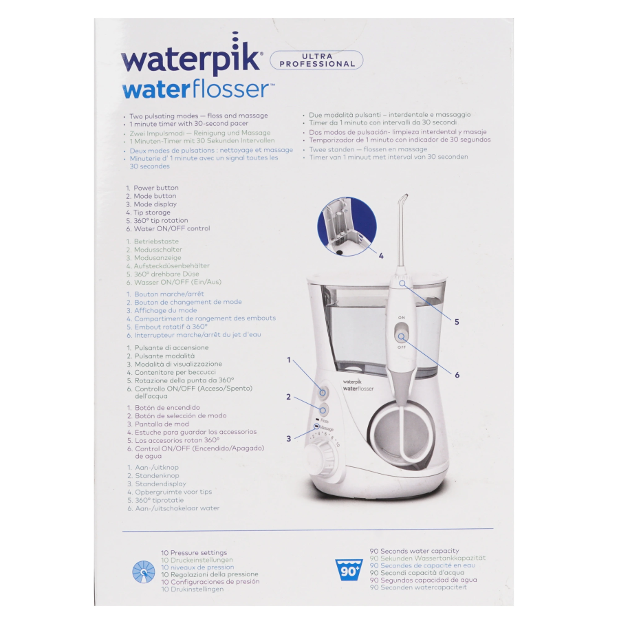 Ирригатор Waterpik WP-660 Aquarius Ultra Professional